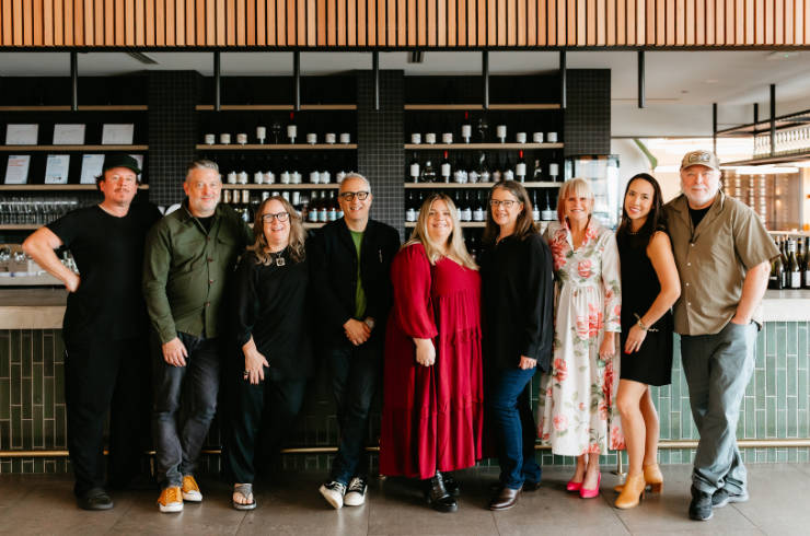 Halliday Tasting Team at the Awards judging held at Helen & Joey Estate 
